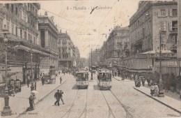 MARSEILLE (Bouches-du-Rhône) - La Cannebière - Très Animée - Canebière, Centre Ville