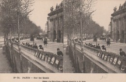 PARIS - Sur Les Quais - Très Animée - Die Seine Und Ihre Ufer