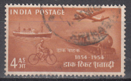 India      Scott No.   250      Used    Year  1954 - Gebraucht