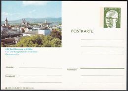 Germany 1974, Illustrated Postal Stationery "Bad Homburg", Ref.bbzg - Geïllustreerde Postkaarten - Ongebruikt