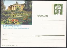 Germany 1974, Illustrated Postal Stationery "Bad Kissingen", Ref.bbzg - Cartoline Illustrate - Nuovi