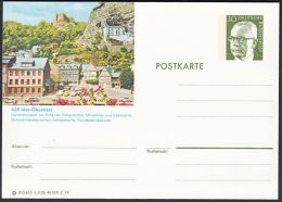Germany 1974, Illustrated Postal Stationery "Idar Oberstein", Ref.bbzg - Cartes Postales Illustrées - Neuves