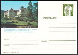 Germany 1974, Illustrated Postal Stationery "Bad Salzschlirf", Ref.bbzg - Cartoline Illustrate - Nuovi