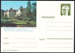 Germany 1974, Illustrated Postal Stationery "Bad Salzschlirf", Ref.bbzg - Illustrated Postcards - Mint