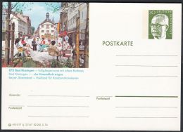 Germany 1974, Illustrated Postal Stationery "Bad Kissingen", Ref.bbzg - Cartoline Illustrate - Nuovi