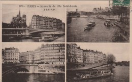 PARIS (4ème Arrondissement) - Souvenir De L'Ile Saint-Louis - Multivues - Arrondissement: 04