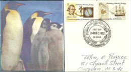Expedition à La Base Mawson 1972 (commemoration De L'expedition James Cook 1772), Belle Lettre Adressée En NSW - Lettres & Documents