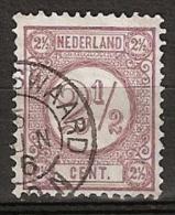 Kleinrondstempel ""goudSWAARD"" Op NVPH 33a - Usati