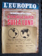 L'EUROPEO - IL FILM DELLO SBARCO SULLA LUNA 31 LUGLIO 1969 - Altri & Non Classificati