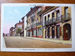 France, La Loire, Le Chambon-feugerolles, Rue Gambetta - Le Chambon Feugerolles