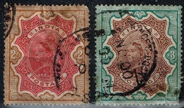 Inde Anglaise - 1892 - Y&T N° 49 Et 50, Oblitérés - 1882-1901 Empire