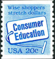 1982 USA Consumer Education Stamp Sc#2005 Coil - Coils & Coil Singles