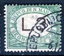 1924 - SAINT-MARIN - SAN MARINO - Catg. Sass. 16 - Used/NT - (SM2017.43..) - Timbres-taxe