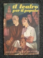 IL TEATRO PER IL POPOLO   Fascismo,duce,Mussolini - Musik