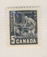 CANADA 1957 MINEUR  YVERT N°300  NEUF MNH** - Ongebruikt