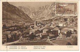 CARTE MAXIMUM . CAPITAL DES VALLEES - Storia Postale