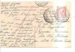 69159)cartolina Postale Risposta 10cent.16-4-21 - Franquicia