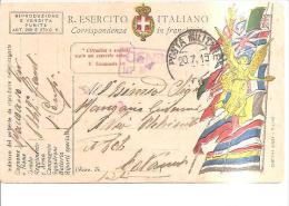 69161)cartolina Postale R.esercito Italiano 20- 7-19 - Franchise