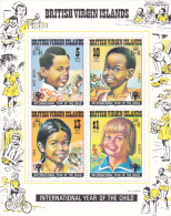 British Virgin Islands 1979 International Year Of The Child Souvenir Sheet MNH - British Virgin Islands