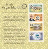British Virgin Islands 1980 Rotary International Souvenir Sheet MNH - British Virgin Islands