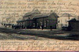 COURT-SAINT-ETIENNE « La Gare » - Ed. Semail, Frère Et Sœur, Court-Saint-Etienne (1906) - Court-Saint-Etienne