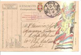 69162)cartolina Postale R.esercito Italiano  13-  3-19 - Franchise