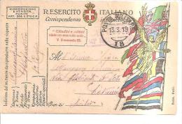 69167)cartolina Postale In Franghigia R.esercito Italiano      13-3-19 - Franchigia