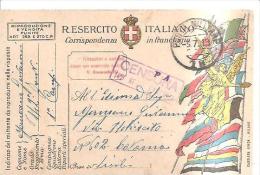 69168)cartolina Postale In Franghigia R.esercito Italiano       5-7-19 - Franchise