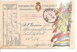 69173)cartolina Postale In Franghigia R.esercito Italiano   3-3-19 - Portofreiheit