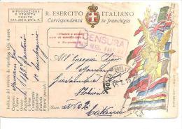 69177)cartolina Postale In Franghigia R.esercito Italiano    14-7-19 - Zonder Portkosten