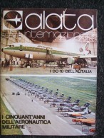 ALATA -  GENNAIO  1973 - 50 ANNI DELL'AERONAUTICA MILITARE - Motores