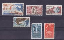 LOT DE TIMBRES (ANNEE 1966) N*1486/1487/1488/1489/149 0/1491 NEUF** - Collections