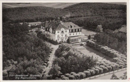 FÜRSTENBERG Früher Mecklenburg Diät Sanatorium Original Luftaufnahme 18.3.1938 Gelaufen - Fuerstenberg