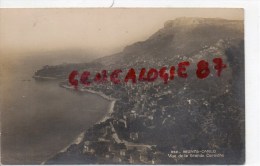 MONACO - MONTE CARLO -  VUE DE LA GRANDE CORNICHE  CARTE PHOTO - Monte-Carlo