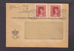 TIMBRE. LETTRE. ........VADUZ. LIECHTENSTEIN - Storia Postale