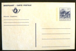 BELGIQUE Oiseaux (AVOCETTE ELEGANTE) CARTE ENTIER POSTAL NEUF - Autres & Non Classés