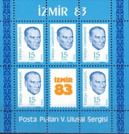 ##Turkey 1983. Bloc. IZMIR'83. MNH(**). - Unused Stamps