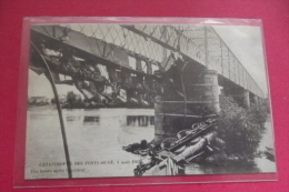 Cp Catastrophe Des Ponts De Cé  Une Heure Apres L'accident - Rampen