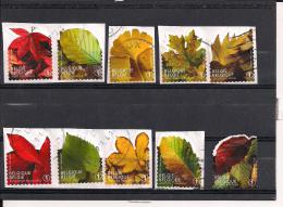 YT N° 4248 à 4257 - Oblitéré - Feuilles D'arbre - Used Stamps