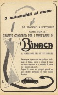 # DENTIFRICIO  BINACA CIBA MILANO 1950s Advert Pubblicità Publicitè Reklame Toothpaste Zahnpaste Oral Dental Healthcare - Medisch En Tandheelkundig Materiaal