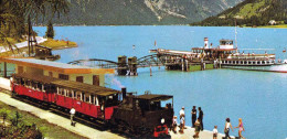 PERTISAU Am Achensee (Tirol) - Dampferanlegeplatz Seilbahn Bergbahn Mit Dampflok - Pertisau