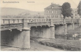 Tauberbischofsheim Germany, Tauberbrucke Bridge, C1900s/10s Vintage Postcard - Tauberbischofsheim