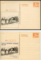 DDR P87-5-89 C9 Postkarte ZUDRUCK Schwabe FEHLDRUCK BLAU FEHLEND Dessau 1989 - Privatpostkarten - Ungebraucht