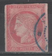 Colonie Française  N° 21 Avec Beaux Cachet à Date Bleu, Voir Etat - Cérès