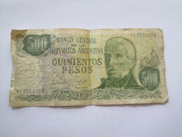 500 QUINIENTOS PESOS REPUBLICA ARGENTINA 91272133B - Argentinië