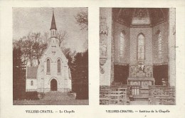NORD PAS DE CALAIS - 62 - PAS DE CALAIS -VILLERS CHATEL - Multivues ( Chapelle - Intérieur - Aubigny En Artois