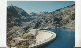 BF25515 Vallee D Aure Barrage De Cap Long   France Front/back Image - Vielle Aure