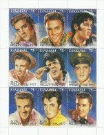 Elvis Presley  -  Block  From Tanzania  # 683 # - Elvis Presley