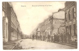 HERVE  ---  Rue De La Station Et La Gare - Herve