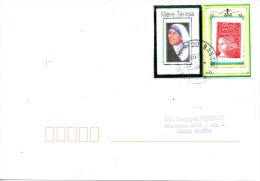 FRANCE.  Enveloppe Ayant Circulé En 1997. Porte Timbre : Mère Teresa. - Mother Teresa